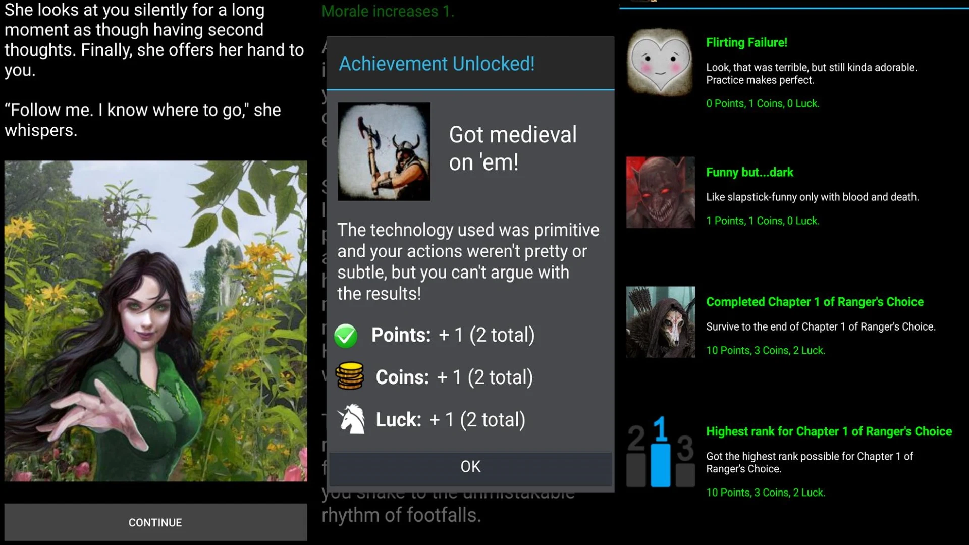 Dungeons and Decisions RPG screenshot