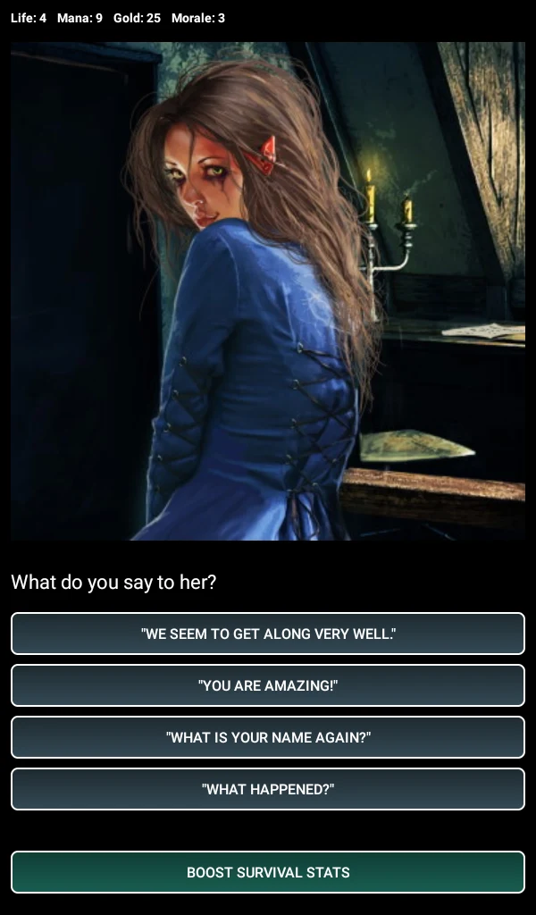 Dungeons and Decisions RPG screenshot
